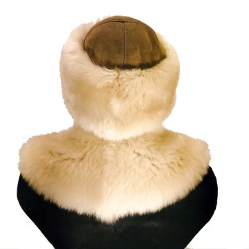 Lamb fur roll collar - 03